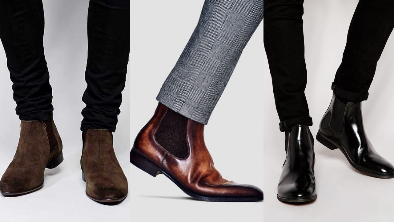 Phối với Chelsea boots