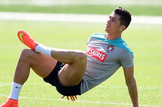 chế độ tập luyện của ronaldo